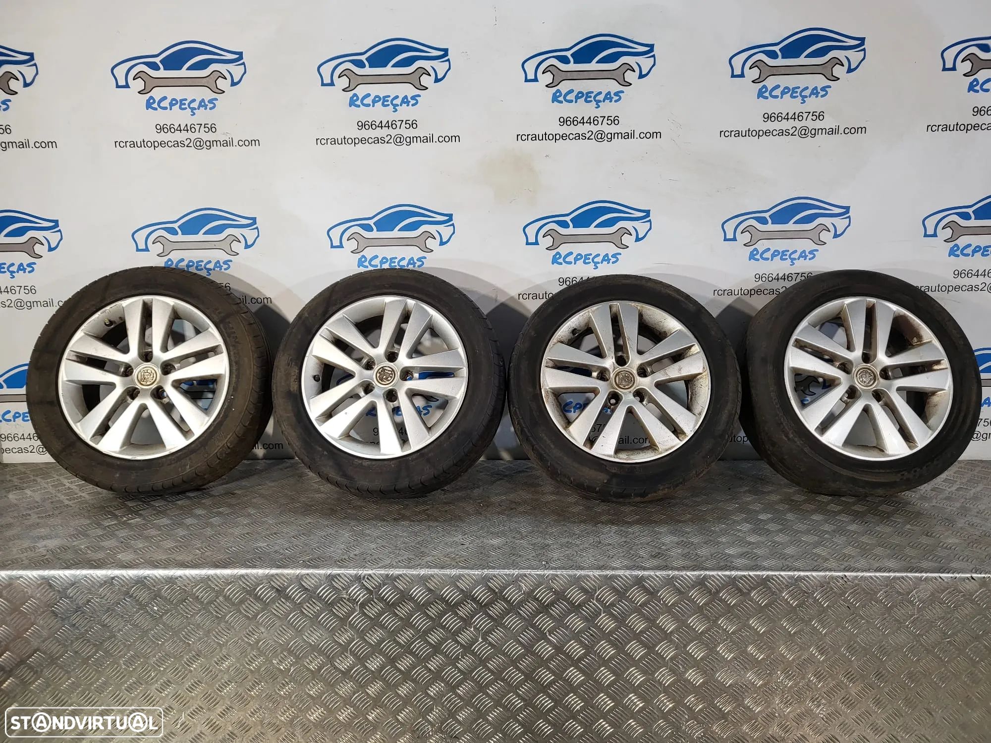 Conjunto Jantes 16 Opel 5x110 6.5J ET37 5x110 - 1