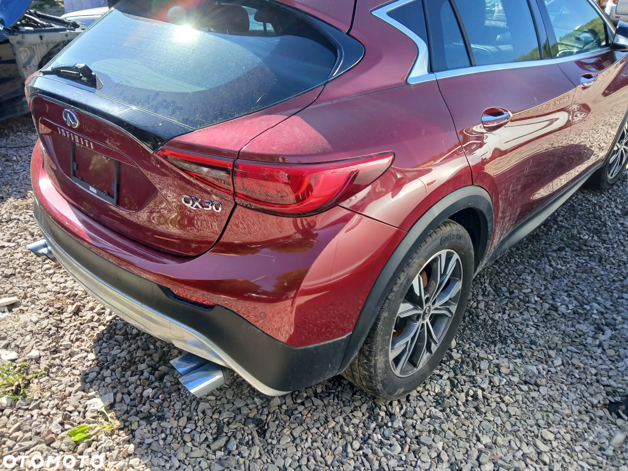 infiniti QX30 ĆWIARTKA ĆWIARTKI FARTUCH POSZYCIE PRÓG PAS SŁUPEK PODŁOGA DACH TUNEL - 3