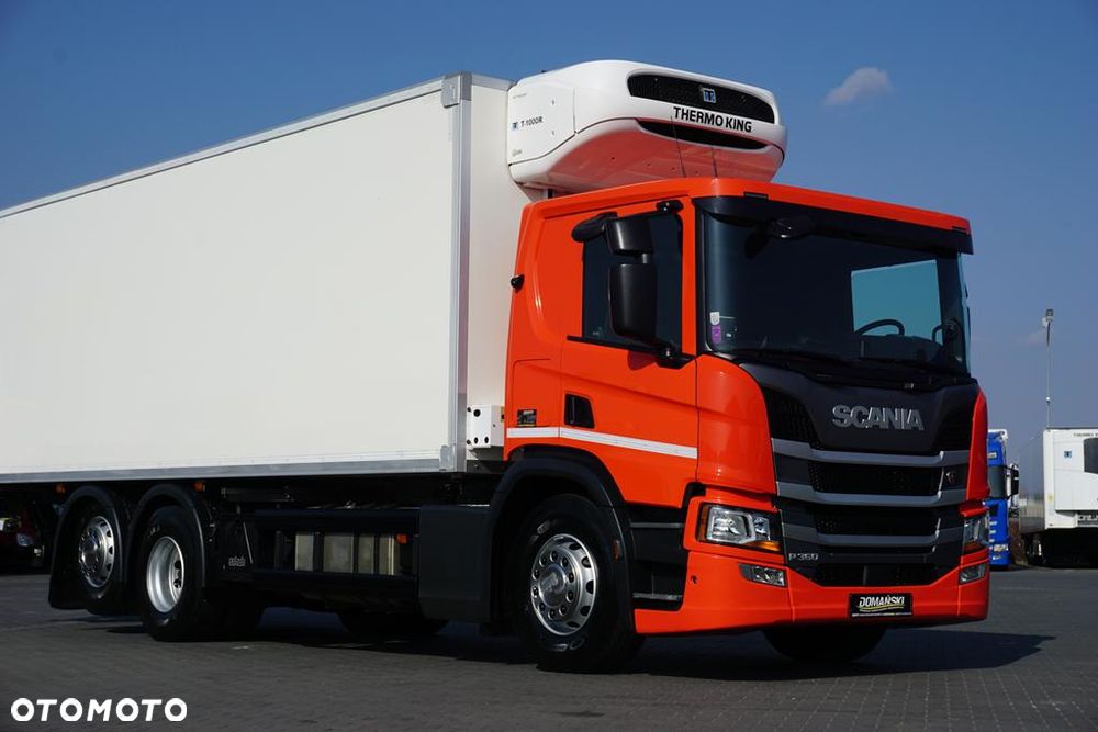 Scania SCANIA / P 360 / E 6 / CHŁODNIA + WINDA / 18 PALET / RETARDER / OŚ SKRĘTNA - 26