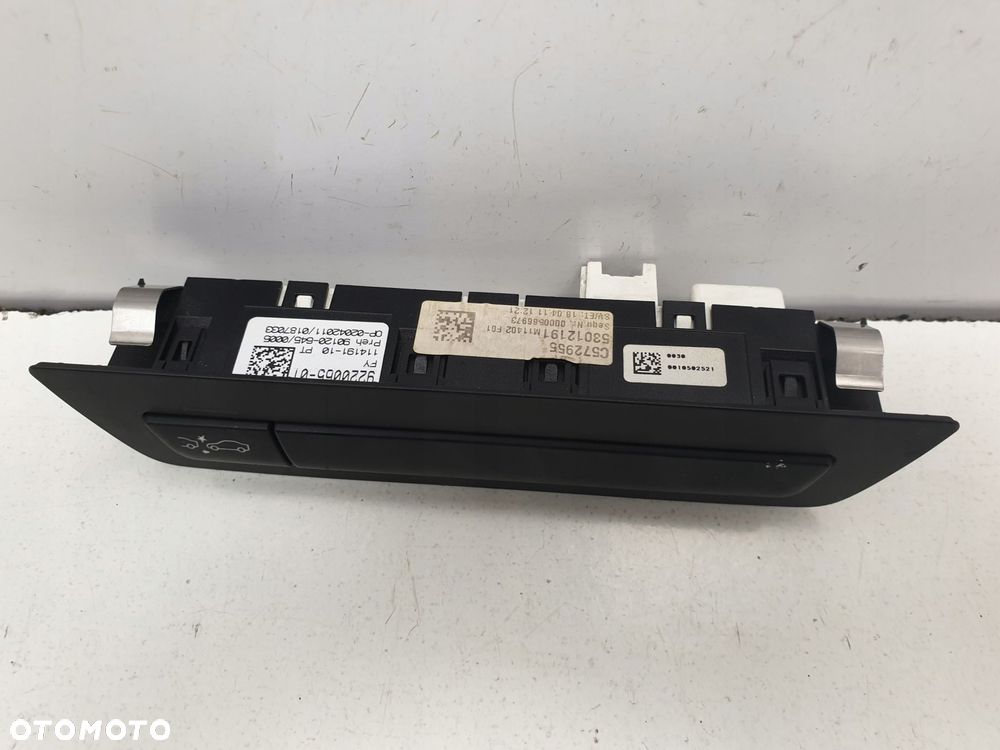 BMW F01 F02 PANEL ASYSTENT KIEROWCY 9220065 - 2