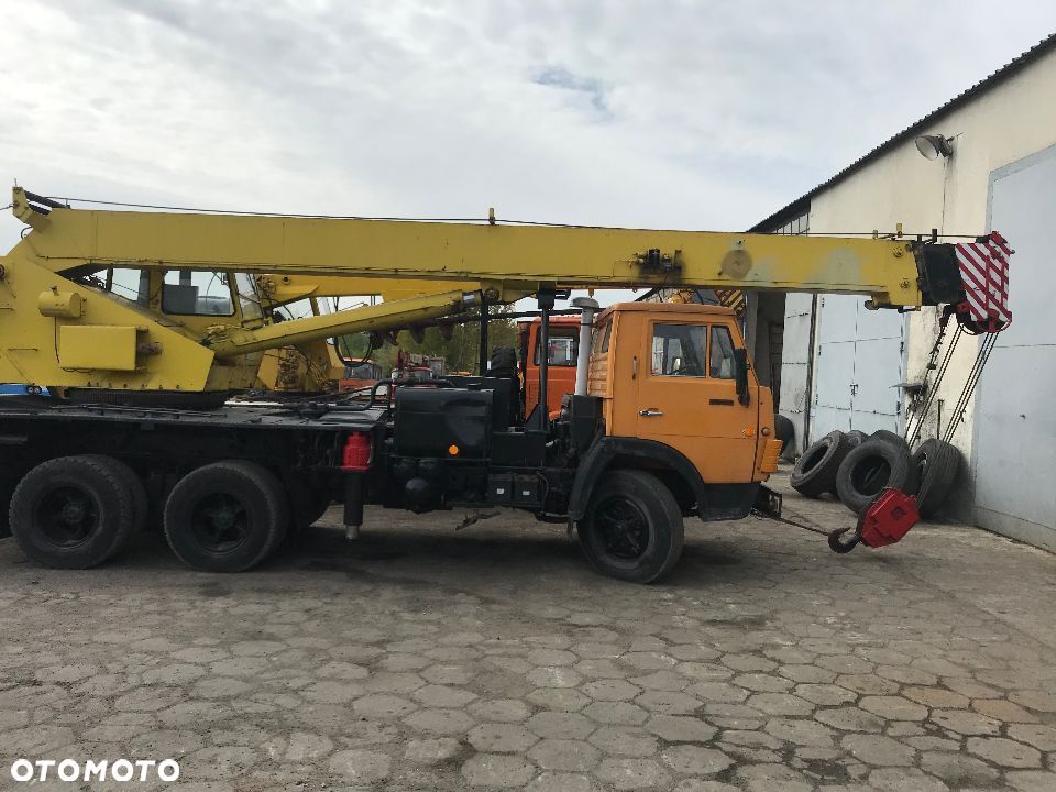 Kamaz 53213 Bumar DST KC4572 dzwig 16 ton - 9