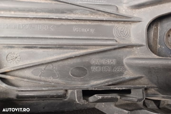 Proiector stanga 5N0853665C + GRILA 5N0853665C + GRILA Volkswagen VW - 4