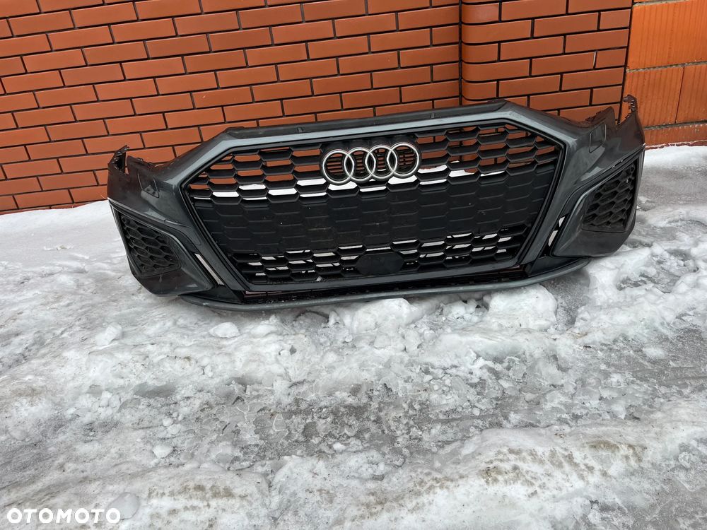 ZDERZAK AUDI A3 2020- S LINE 8Y0 IDEALNY - 3