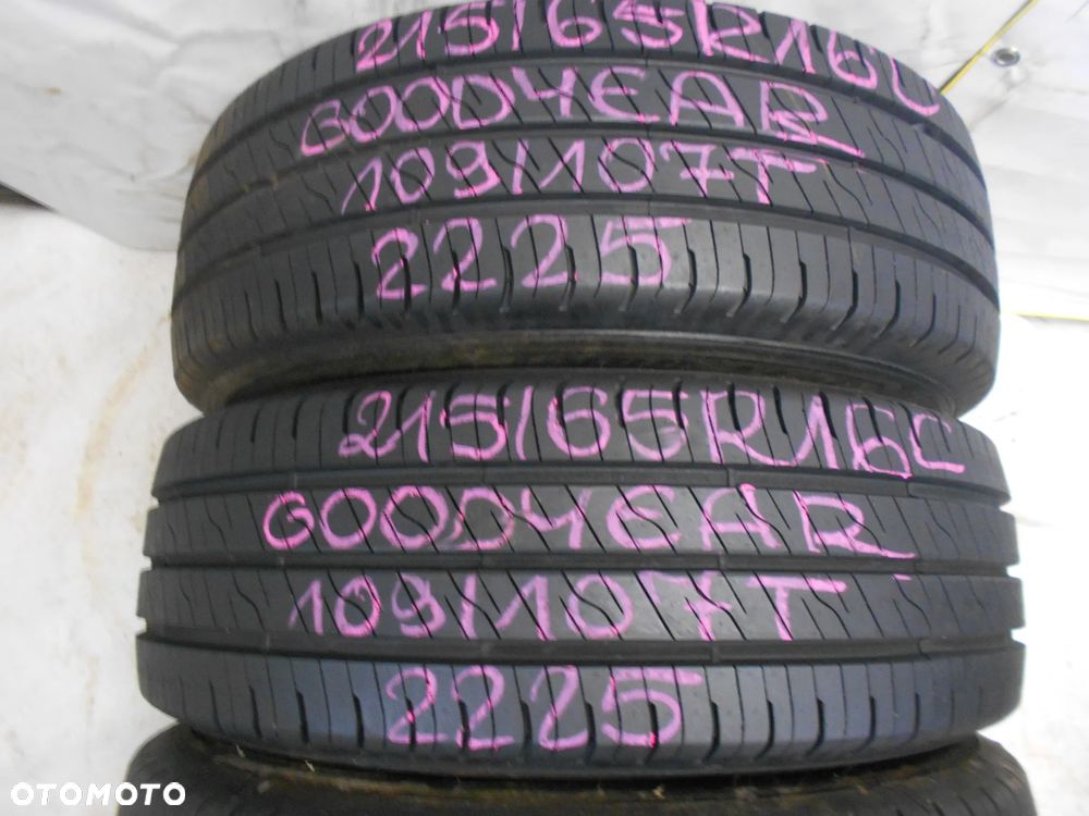 OPONY 215/65R16C GOODYEAR EFFICIENTGRIP CARGO 2 DOT 2225 9MM - 2