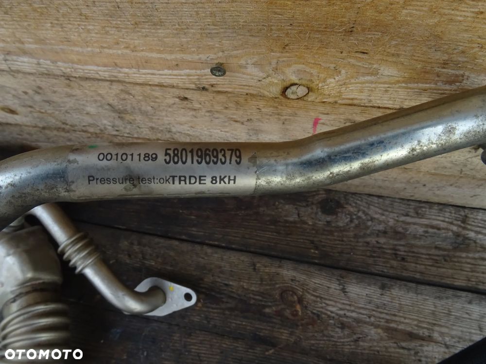 CHŁODNICA SPALIN EGR WYMIENNIK CIEPŁA 5802131785 PRZEWÓD CHŁODNICY 5801969379 FIAT DUCATO 2.3 MJET - 6