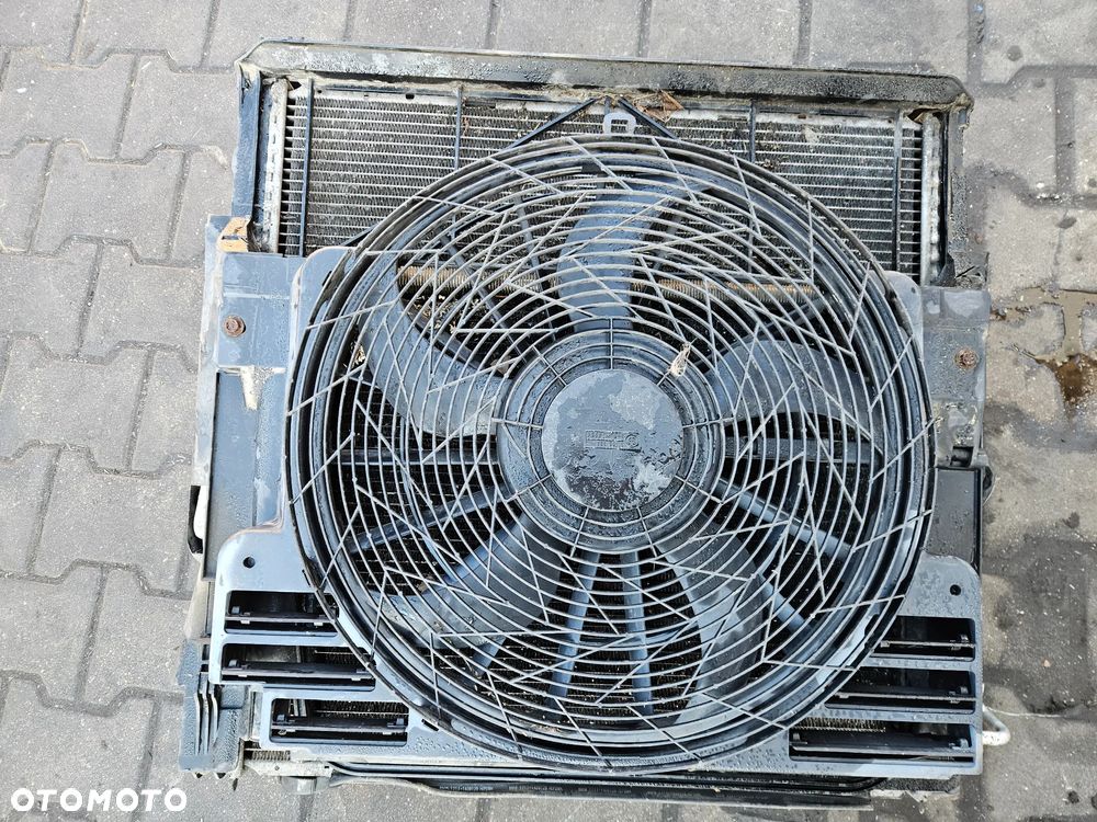 BMW X5 E53 3.0 D chłodnica wentylator - 1