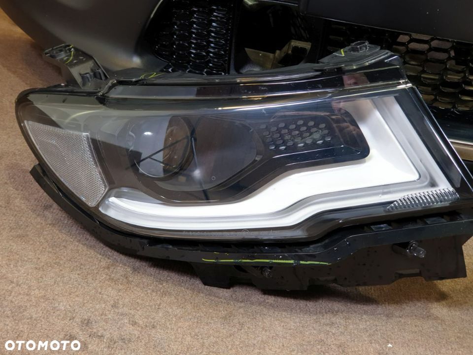 JEEP COMPASS 2018 r Maska Błotnik Zderzak Lampa Przód - 4