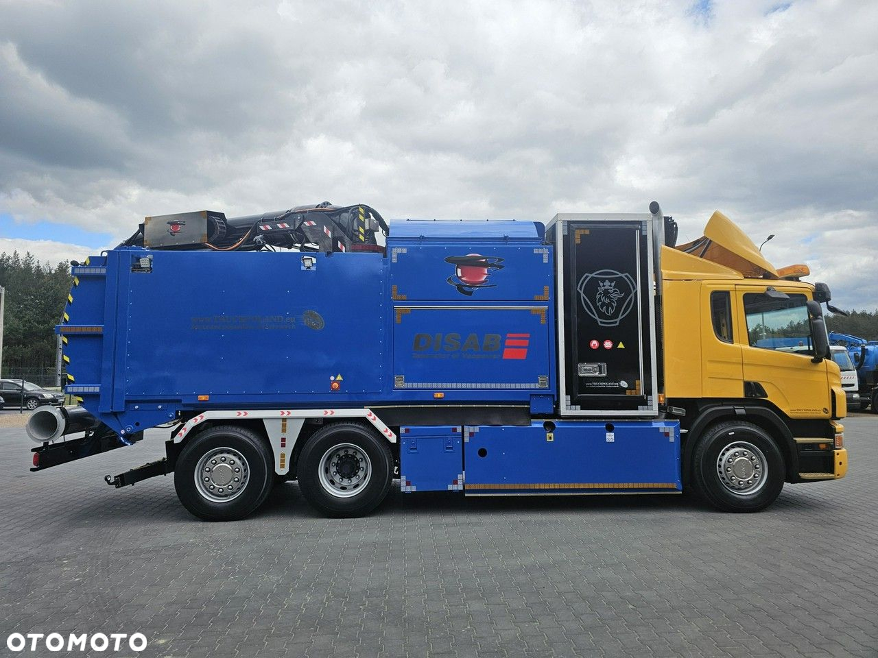 Scania DISAB ENVAC Saugbagger odkurzacz koparka ssąca substancje sypkie - 7