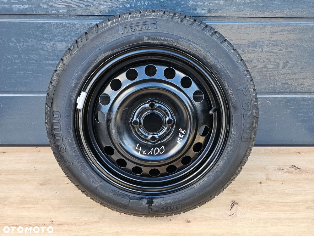 KOŁO ZAPASOWE ZAPAS DOJAZDOWE OPEL ASTRA G H MERIVA A CORSA C D 4x100 ET43 185/60 R15 - 2