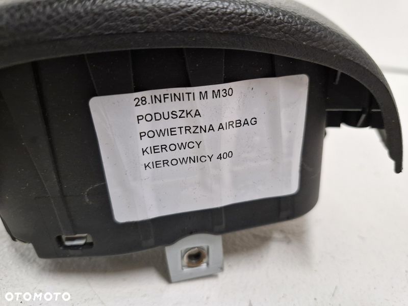 infiniti m m30 poduszka powietrzna kierowcy kierownicy airbag - 10