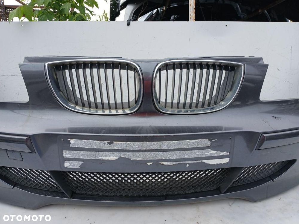 ZDERZAK PRZÓD PRZEDNI BMW 1 E81 E87 SPARKLING GRAPHIT 7132185-12 40011812 - 5