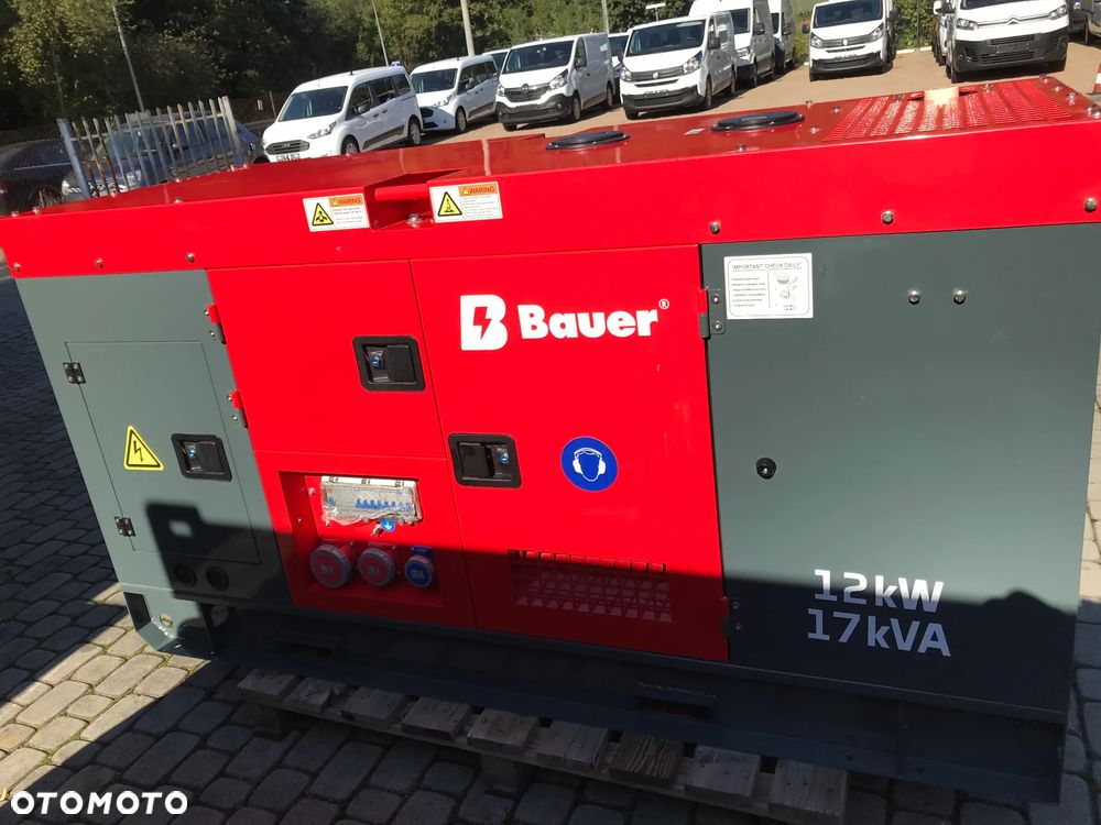 GENERATOR AGREGAT BAUER 12 KW 17 KVA GFS-12KW TRÓJFAZOWY 22000netto - 5