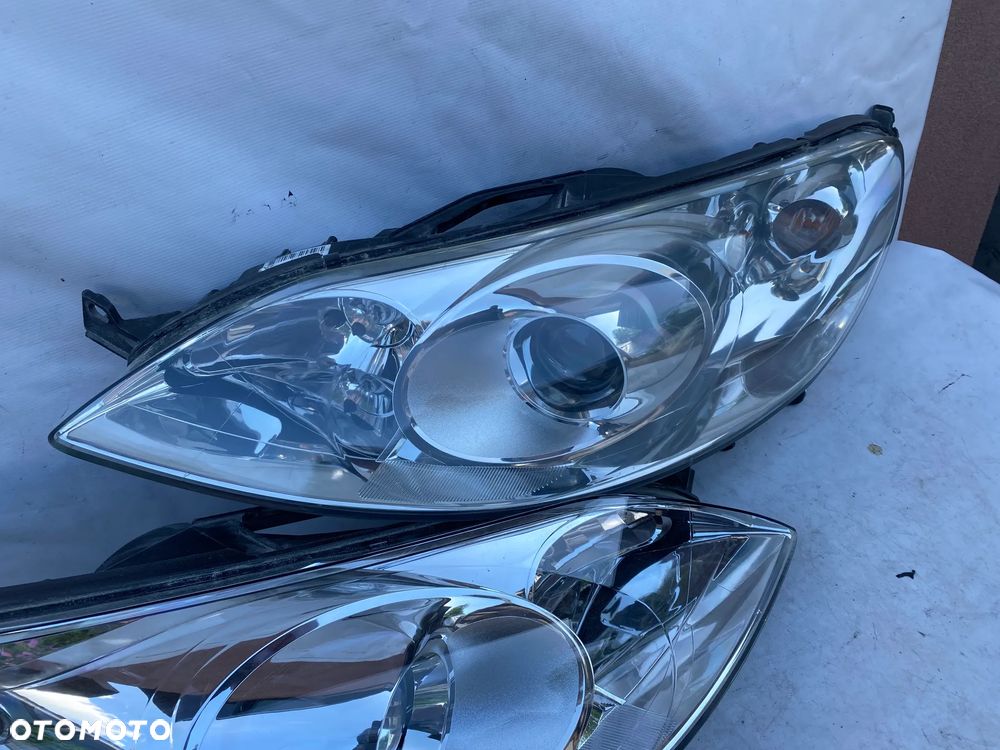 lampa peugeot 407 xenon komplet eu całe - 3