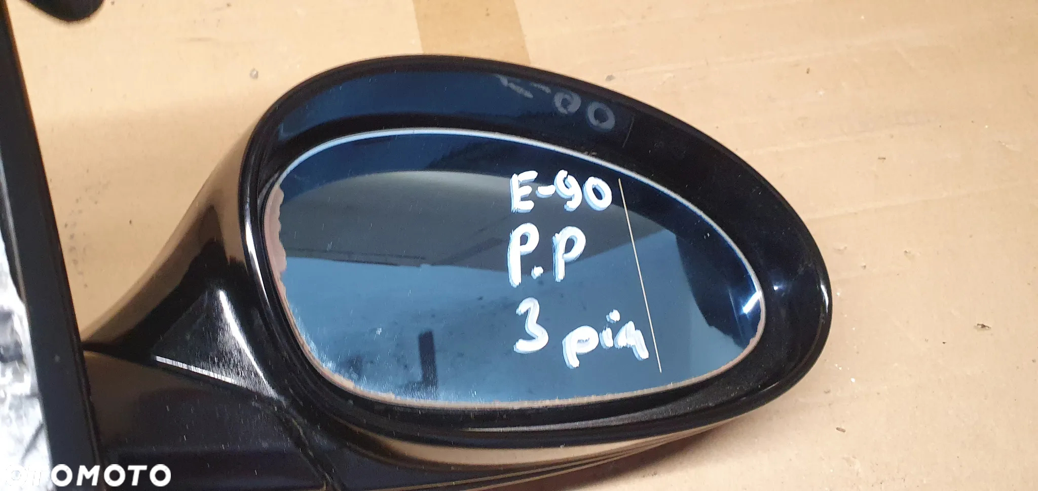Lusterko zewnętrzne prawe BMW 3 E90 3 PIN 475/9 UK - 6