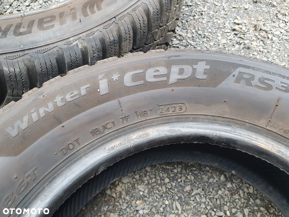 4x OPONA ZIMOWA ZIMÓWKI ZIMOWE  185/65R14 HANKOOK WINTER I*CEPT RS3 W462 86 T 2023r 7,6 mm JAK NOWE - 6