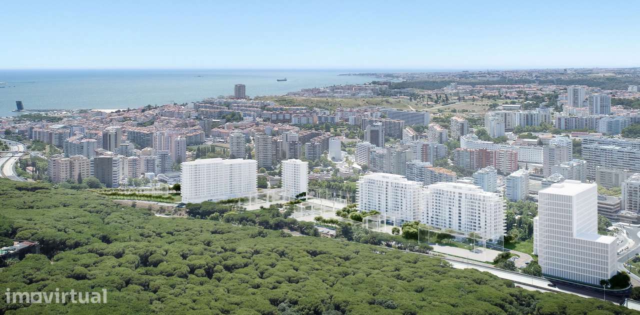 Apartamento T2 Novo, Empreendimento Mirear, Vista B - Miraflores - Grande imagem: 4/5