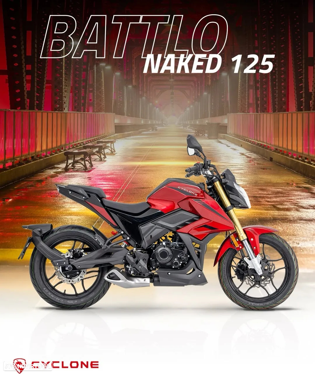 Cyclone Battlo 125 NAKED nova - 6