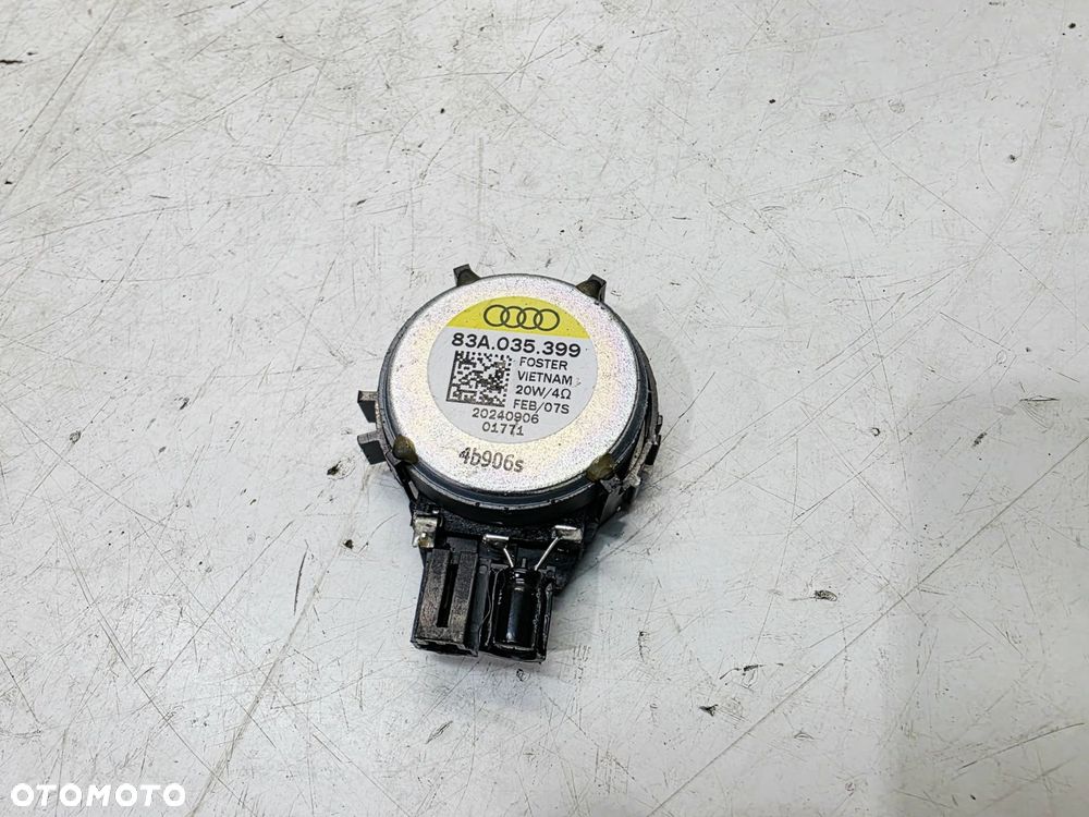 GŁOŚNIK WYSOKOTONOWY AUDI A3 8Y VOLKSWAGEN SEAT SKODA 83A035399 - 3