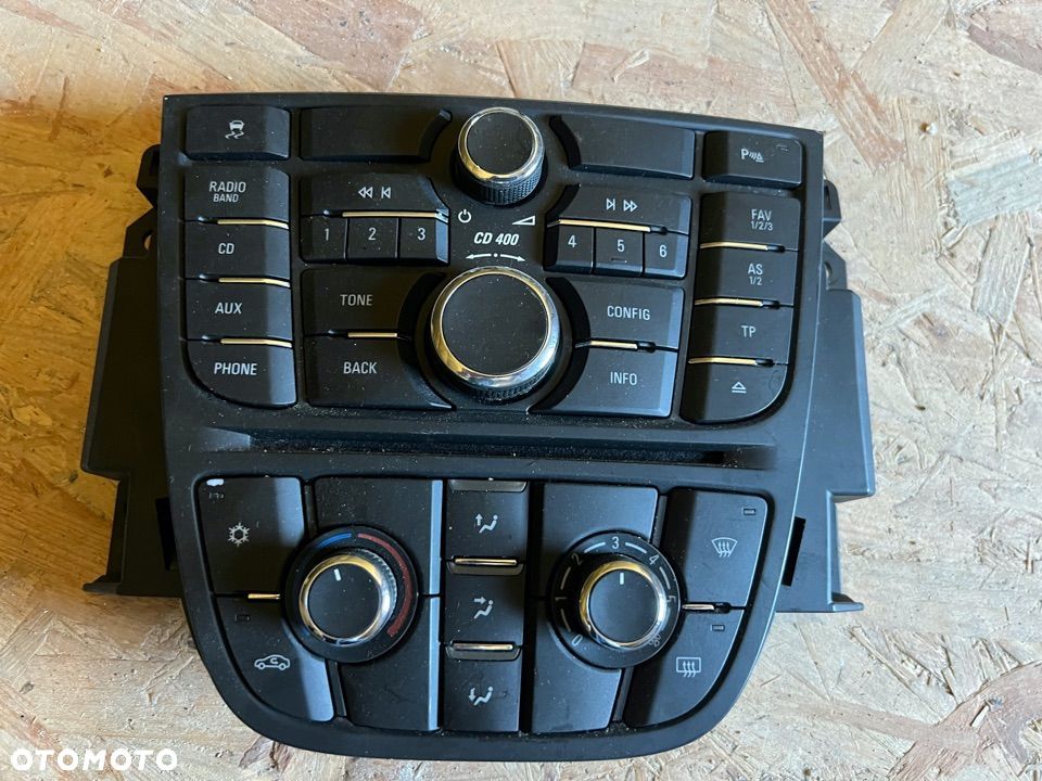 PANEL KLIMATYZACJI RADIA OPEL MERIVA CD 400