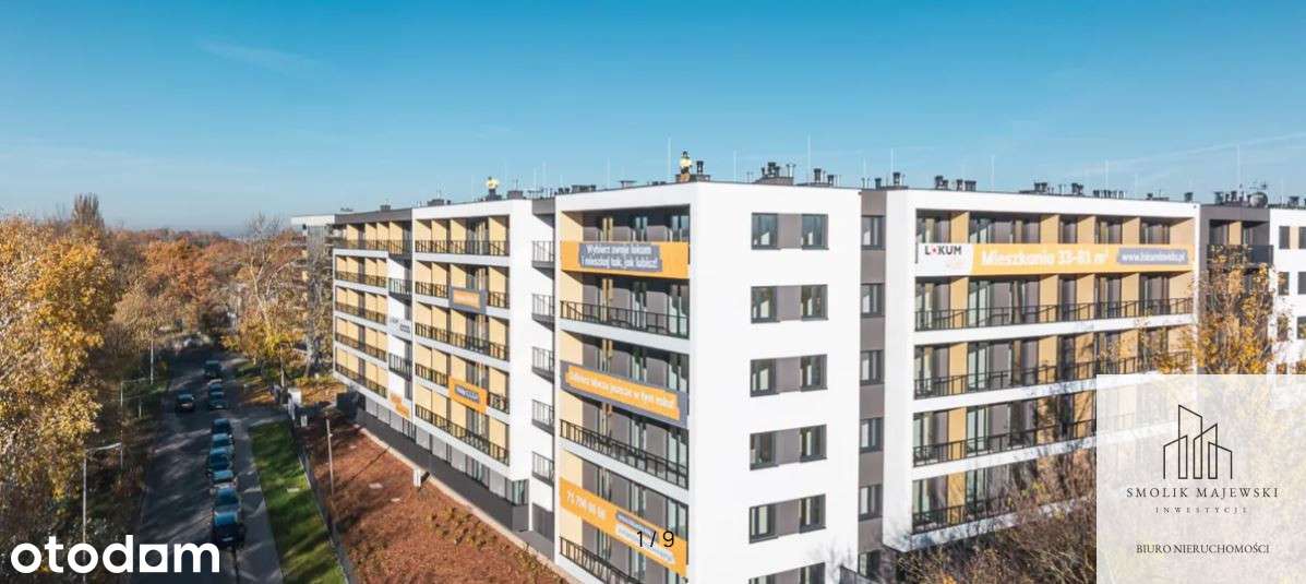 4 pokoje/Aneks/duży narożny balkon/