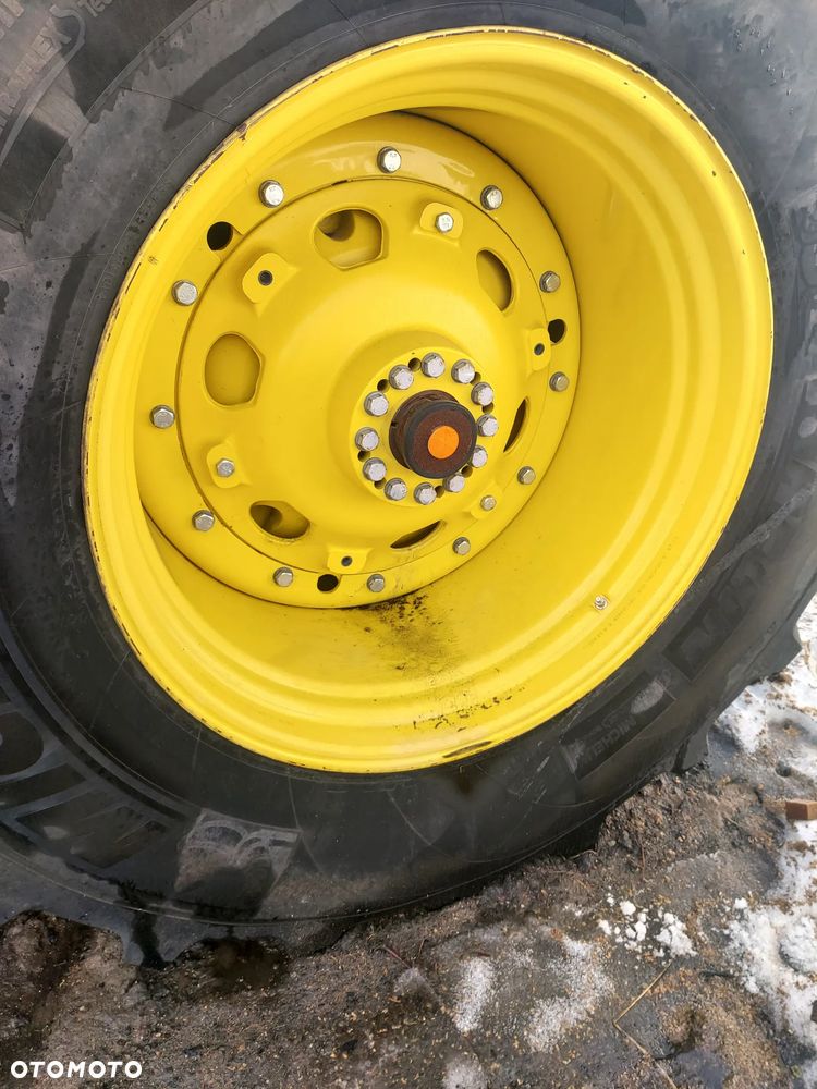 Koła felgi opony przód tył 900/60R42 DW30x42 650/60R34 John Deere 8320R - 7