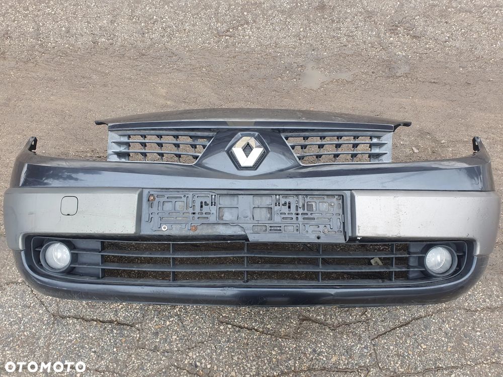ZDERZAK PRZÓD PRZEDNI RENAULT SCENIC II KOMPLETNY - 1