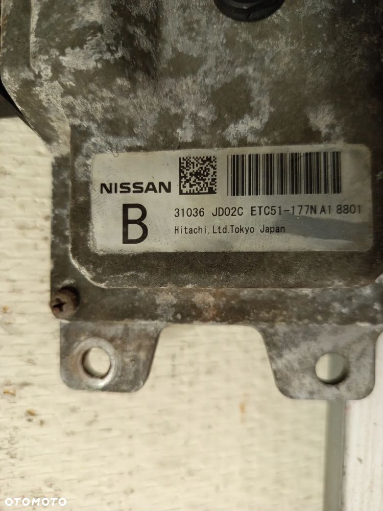 STEROWNIK SKRZYNI BIEGÓW NISSAN QASHQAI J10 2.0 16V 31036JD02C - 2