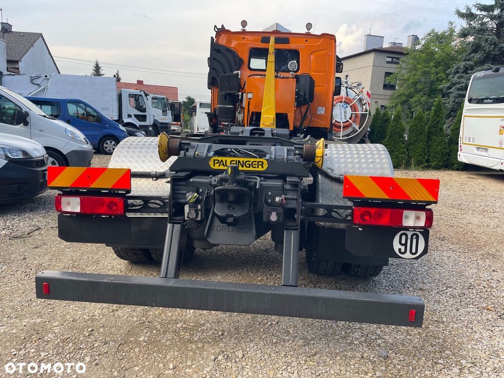 Renault C 440 Kerax Premium Hakowiec PALFINGER T15  Czołownica pojazd specjalny zimowego utrzymania dróg - 13
