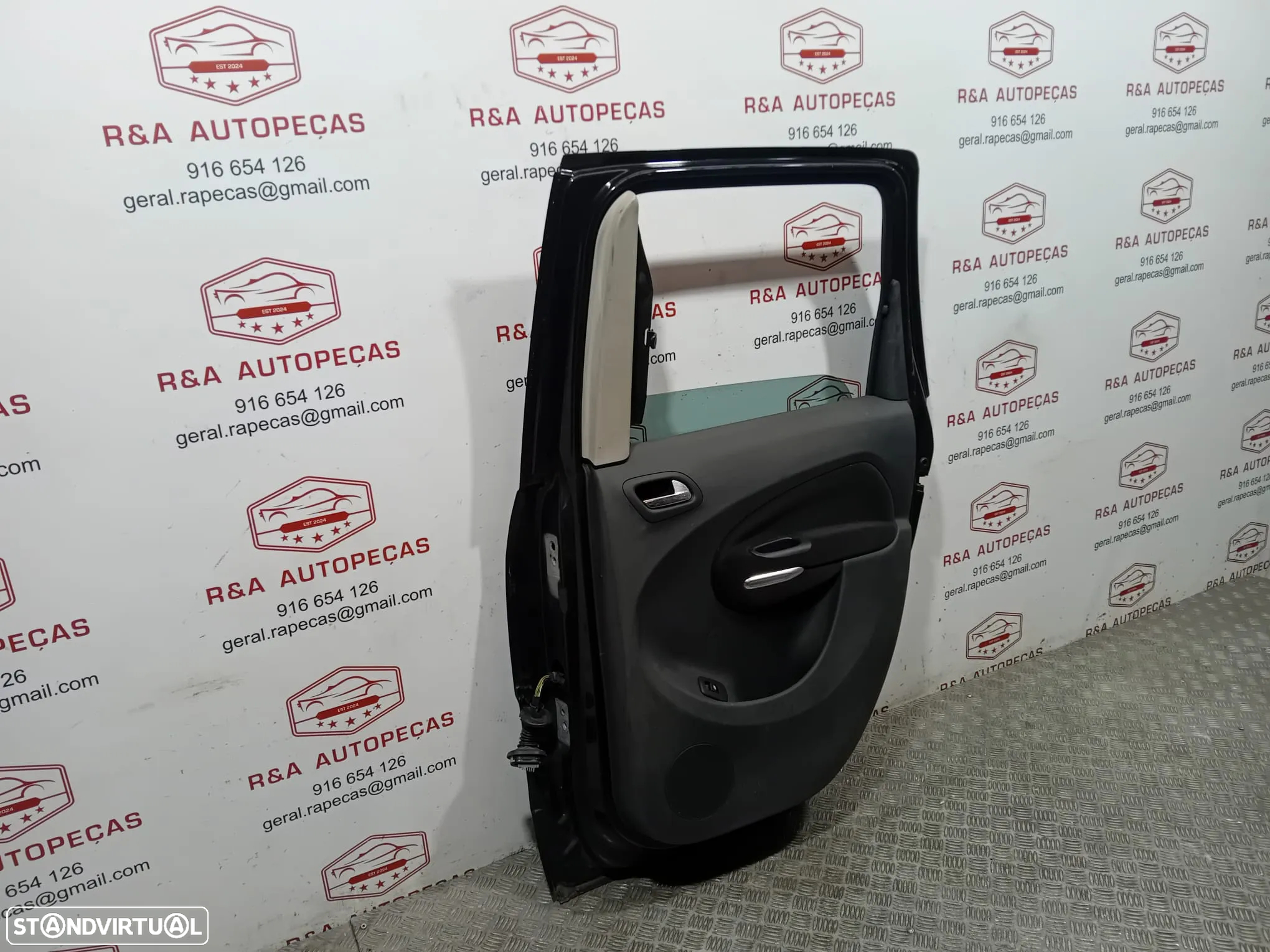 Porta Trás Direita Citroen C3 Picasso Original - 7