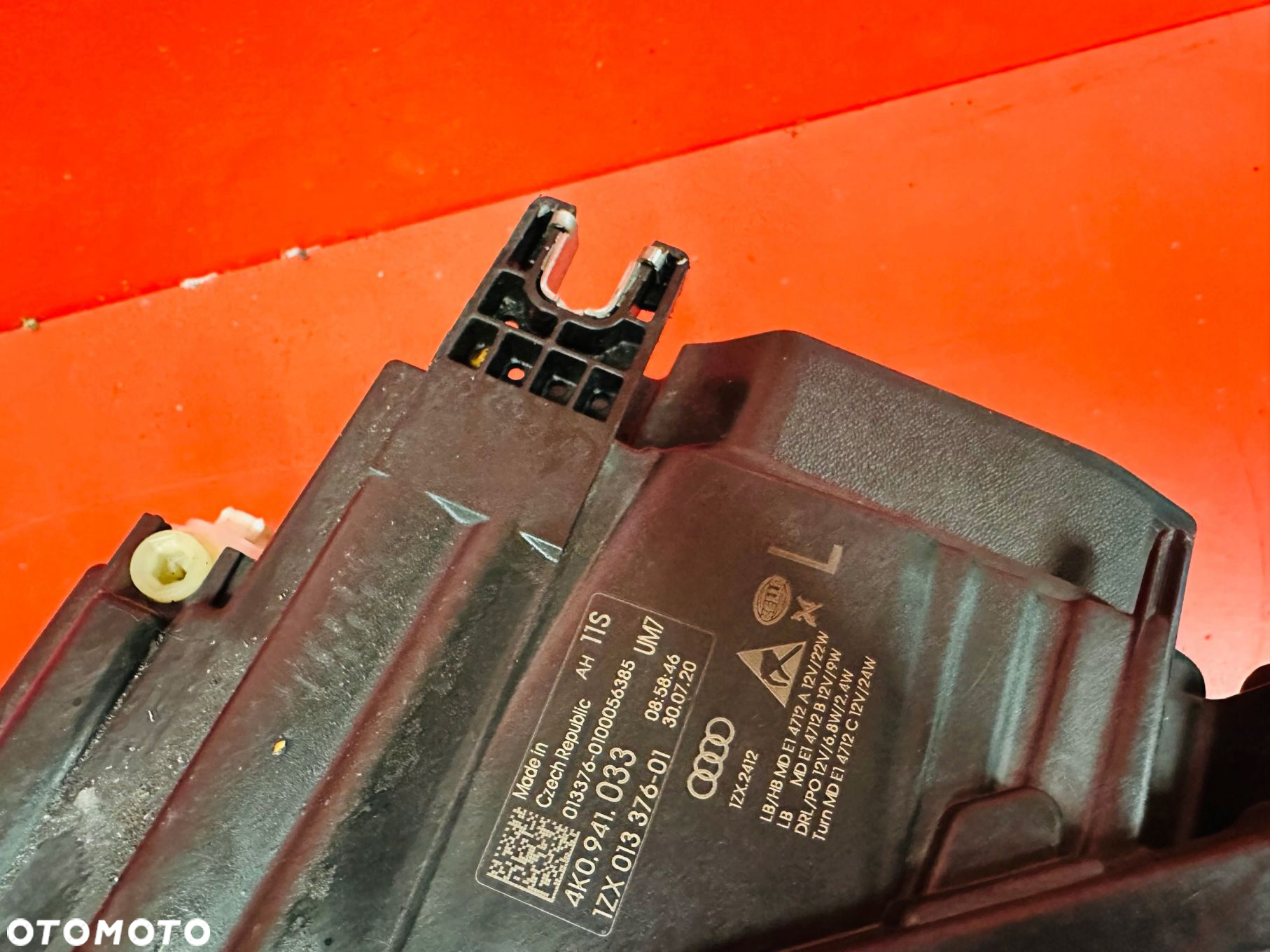 LAMPA LEWA AUDI A6 C8 LED EUROPA 4K0.941.033 KOMPLETNA - 5
