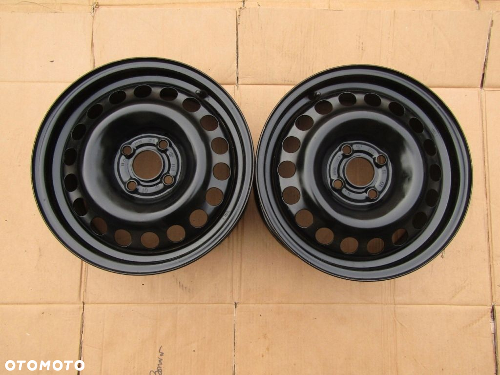 1x Felga 15 Opel Karl Astra G Corsa C Meriva Combo C Fiat Grande Punto Evo - 4