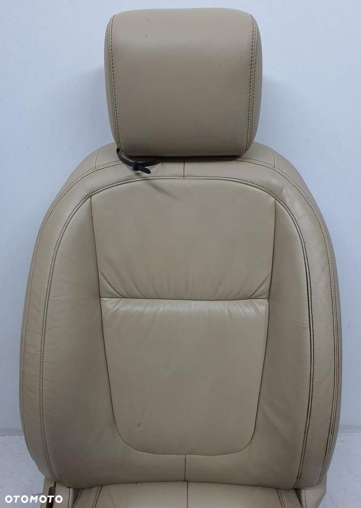 FOTEL PRAWY PRZÓD PASAŻERA SKÓRA ELEKTRYCZNY GRZANY JAGUAR XF X250 EUROPA - 4