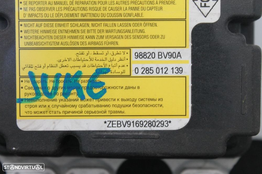 Centralina de Airbag Nissan Juke - 2