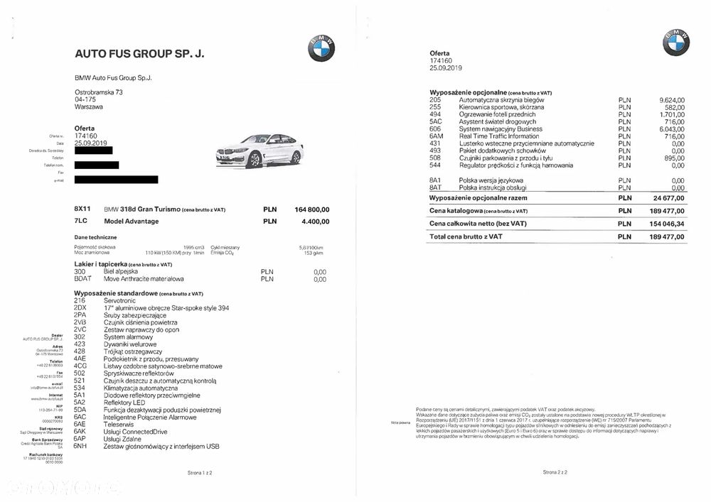 BMW 3GT 318d Advantage - 15