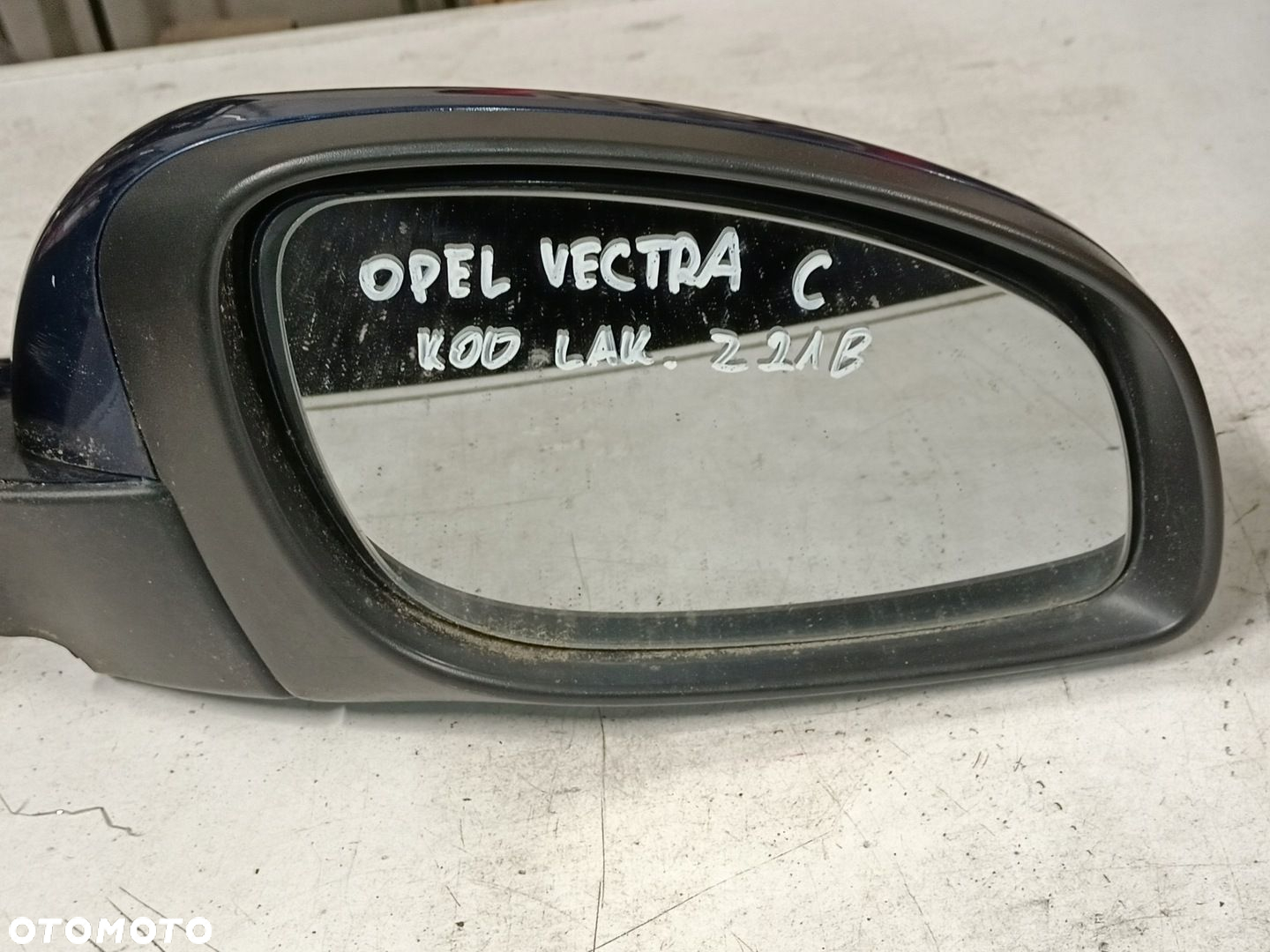 LUSTERKO PRAWE ELEKTRYCZNE OPEL VECTRA C Z21B 5PIN - 2