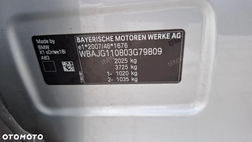 BMW X1 sDrive18i Advantage - 15