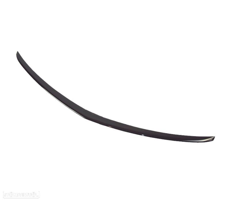 AILERON LIP SPOILER TRASEIRO MERCEDES CLASSE E C207 COUPE 09-16 PRETO BRILHANTE - 3