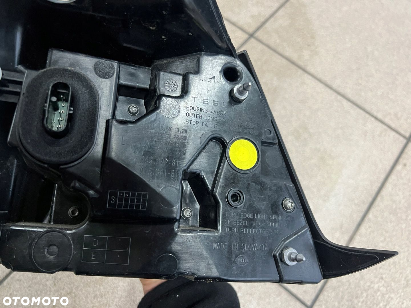 TESLA MODEL 3 Y 20- LAMPA LEWA TYŁ Z BŁOTNIKA LED EUROPA 1502086-00-D - 7