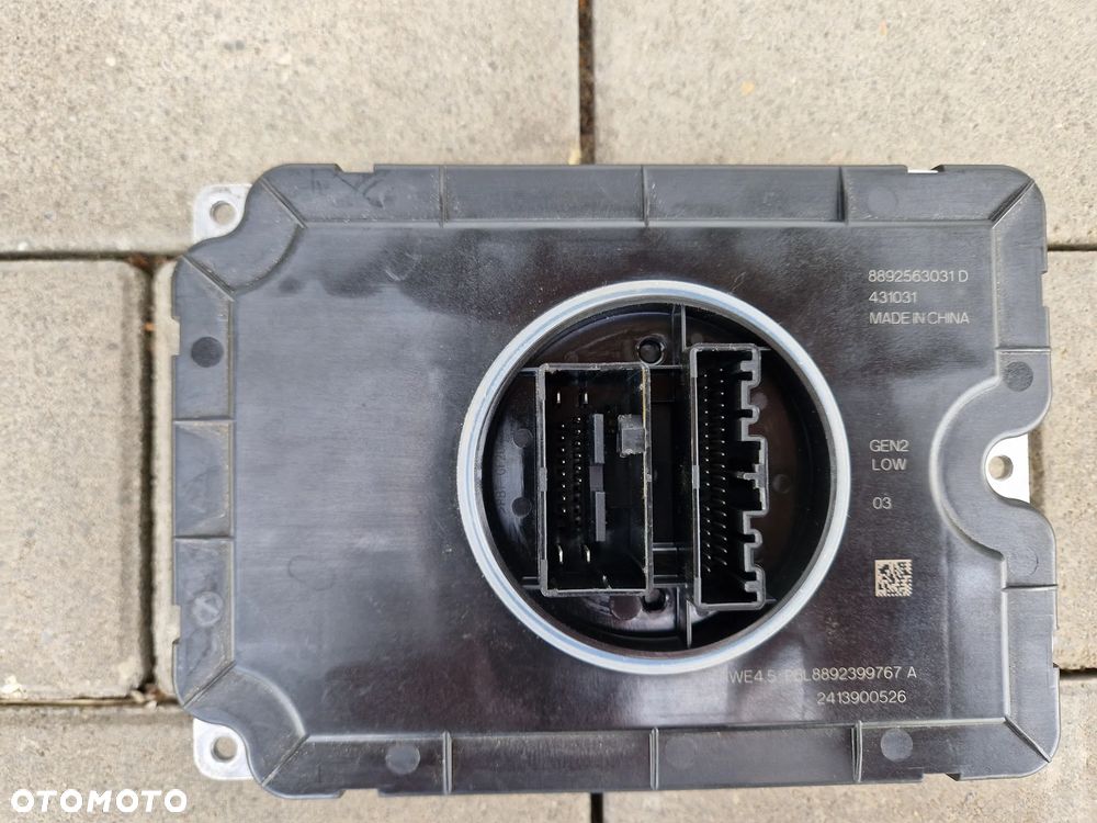 PRZETWORNICA, MODUŁ LAMPY VOLVO EX30 FULL LED 2023-- - 2