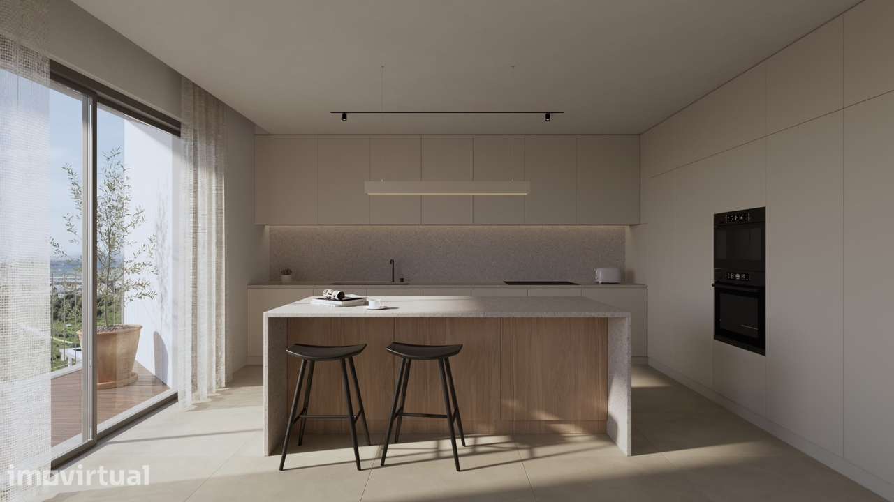 MORADIA T5 NOVA com PISCINA e VISTA RIO TEJO | FONTE SANTA - Grande imagem: 2/20