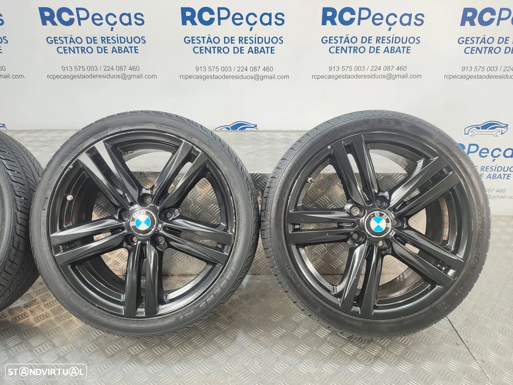 Conjunto Jantes 18 BMW Serie 1 F20 LCI 7,5J 8J ET45 ET52 5x120 - 10