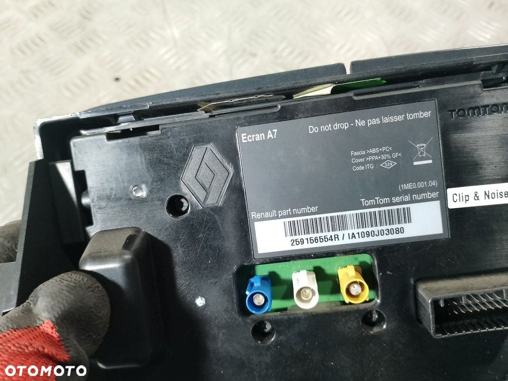 WYŚWIETLACZ RENAULT MEGANE III 259156554R - 2
