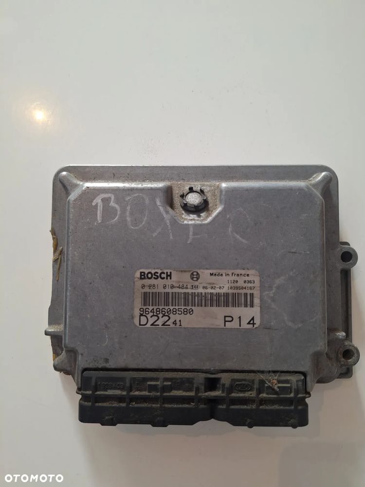 boxer jumper I 2.2 HDI  komputer silnika 9648608580   0281010484   (51/3) - 3