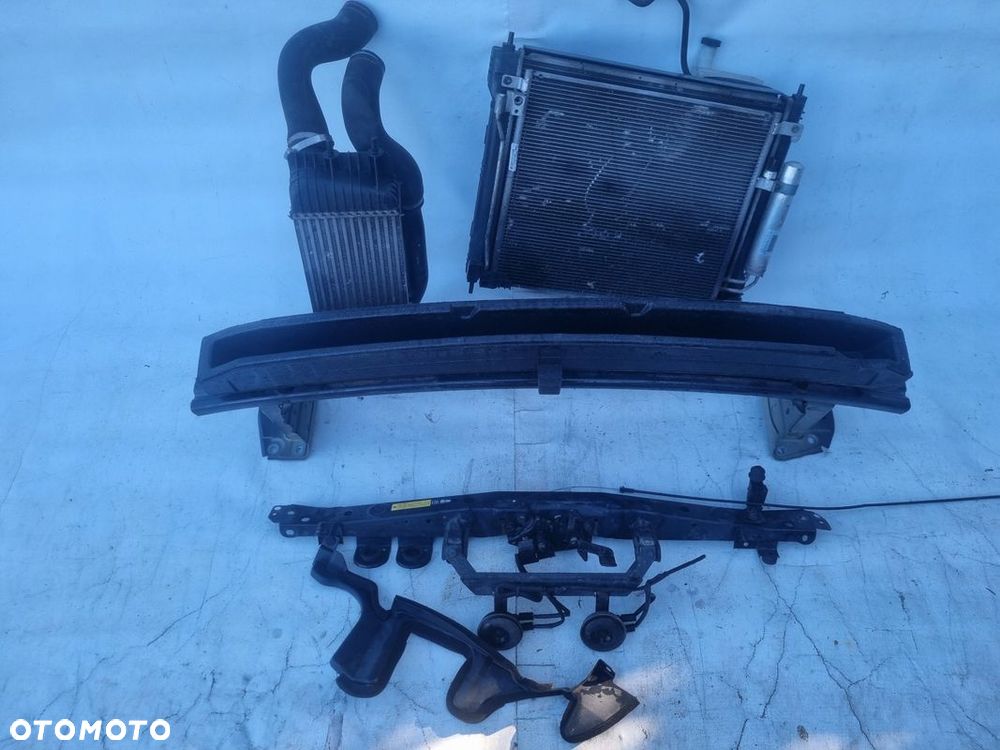 NISSAN JUKE I 1.6 DIG-T KOMPLET CHŁODNIC WENTYLATOR ZBIORNIK INTERCOOLER - 1