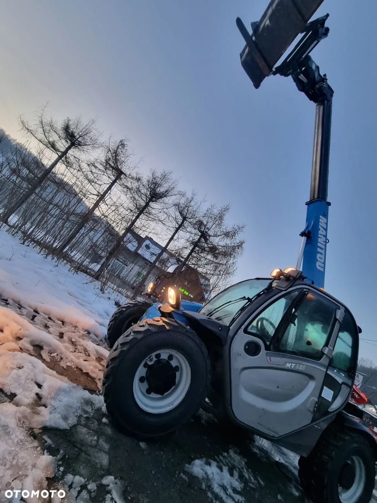 Manitou MT625 Ładowarka Teleskopowa 6 metrów Udzwig 2,5t Jak Nowa z Salonu Import Norwegia 2015r przebieg tylko 2200h Łyżka i widły! Silnik Kubota 4cylindry. Mocny 80 Km. ZERO ZUŻYCIA ORYGINAŁ Bez luzów i wycieków. BEZ DPF. Mocniejszy silnik od modelu 625 EASY!! - 38