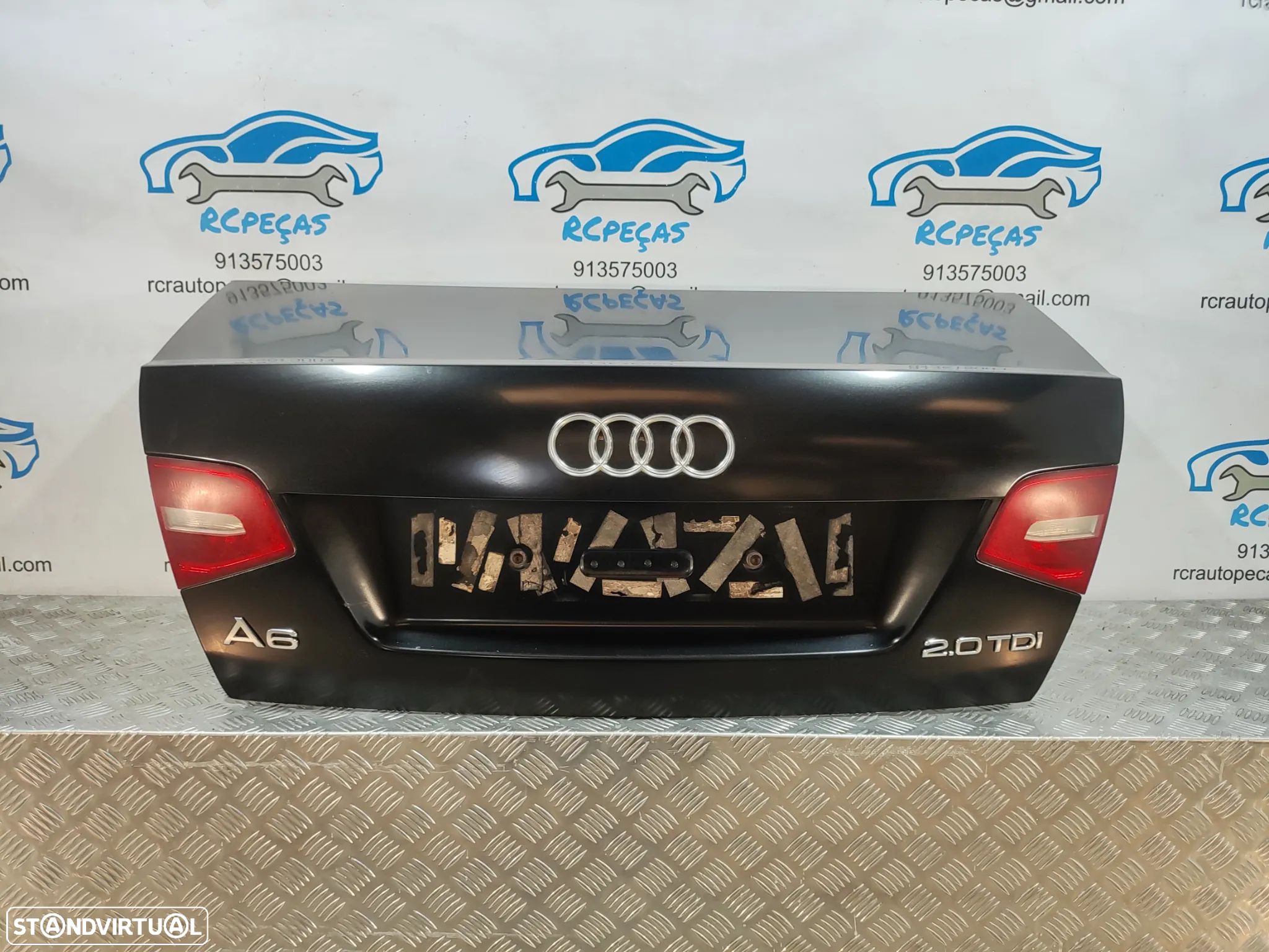 PORTA TAMPA MALA AUDI A6 C6 4F2 FACELIFT S-LINE SLINE S LINE 4F5827023Q FECHO PUXADOR - 1