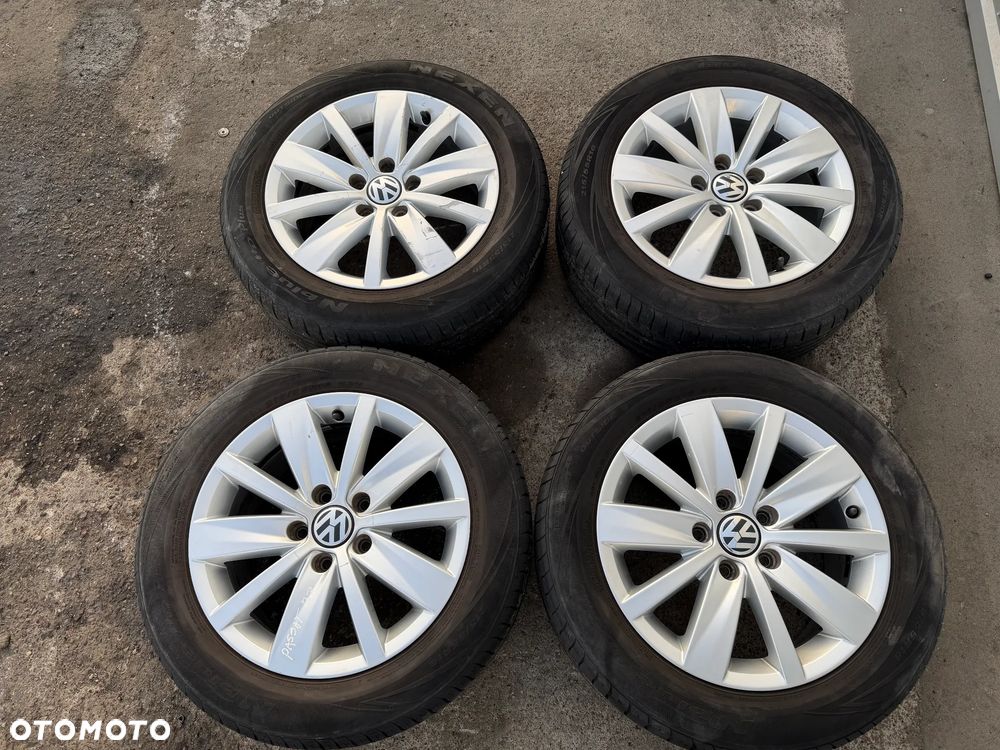 VW Passat B7 B8 2,0 TDI alufelgi z oponami 215/55/16 - 2