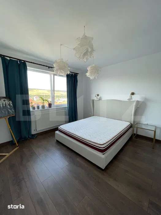 Apartament 82 mp, 2 dormitoare, 2 bai, living, laundry space, balcon s — fotografia 3