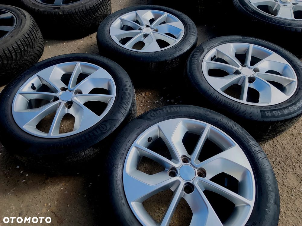 4x100 Felgi Aluminiowe Alufelgi Oryginalne 16 Koła Letnie Lato RENAULT Captur Clio IV 4 MEGANE NISSAN NOTE MICRA DACIA Dokker Logan Jogger Lodgy Sandero Stepway 4,5mm Legnica ALU-RAD 195/55 - 4