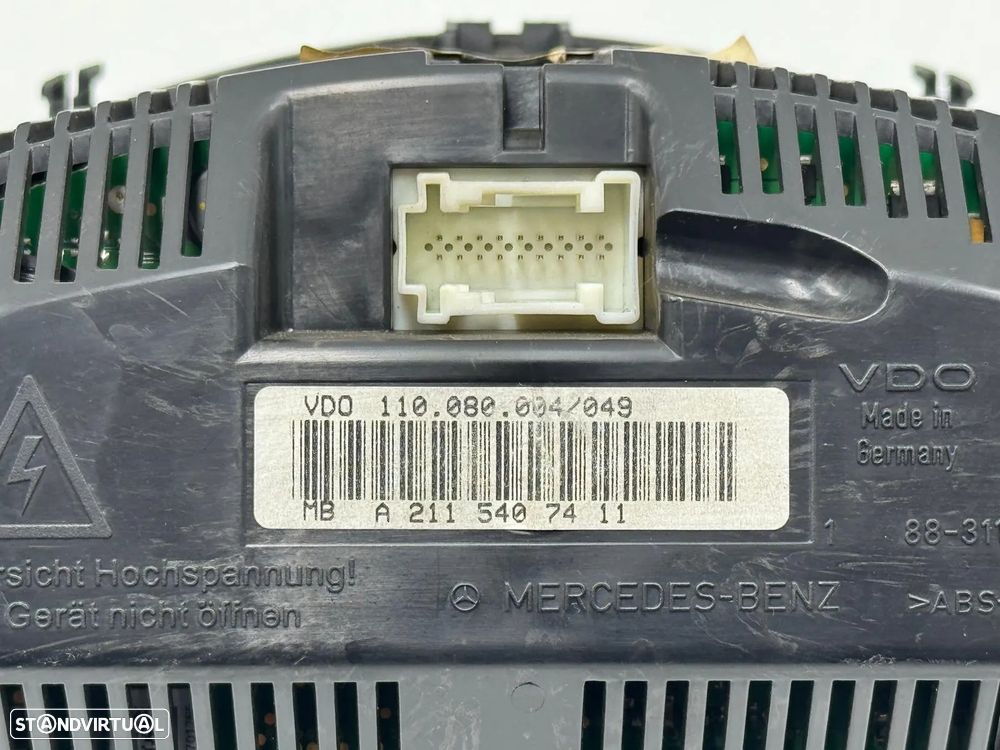 Quadrante - Mercedes E W211 (2002) - 5